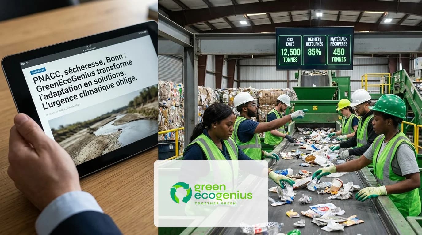 Cover Image for PNACC, sécheresse, Bonn : GreenEcoGenius transforme l’adaptation en solutions